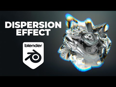 Dispersion effect in Blender