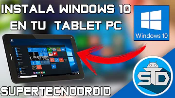 Tem como instalar o Windows 10 em um tablet?