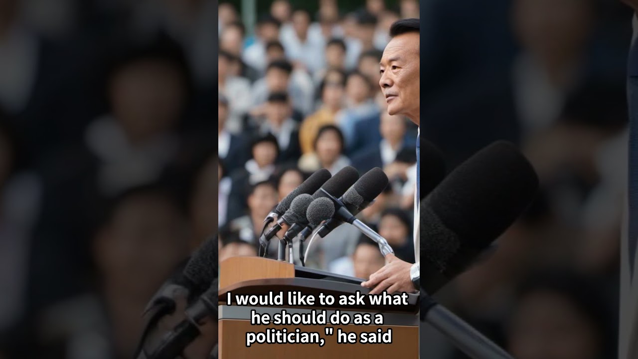 Taro Aso: "What in the world more do I have to do as a politician?"