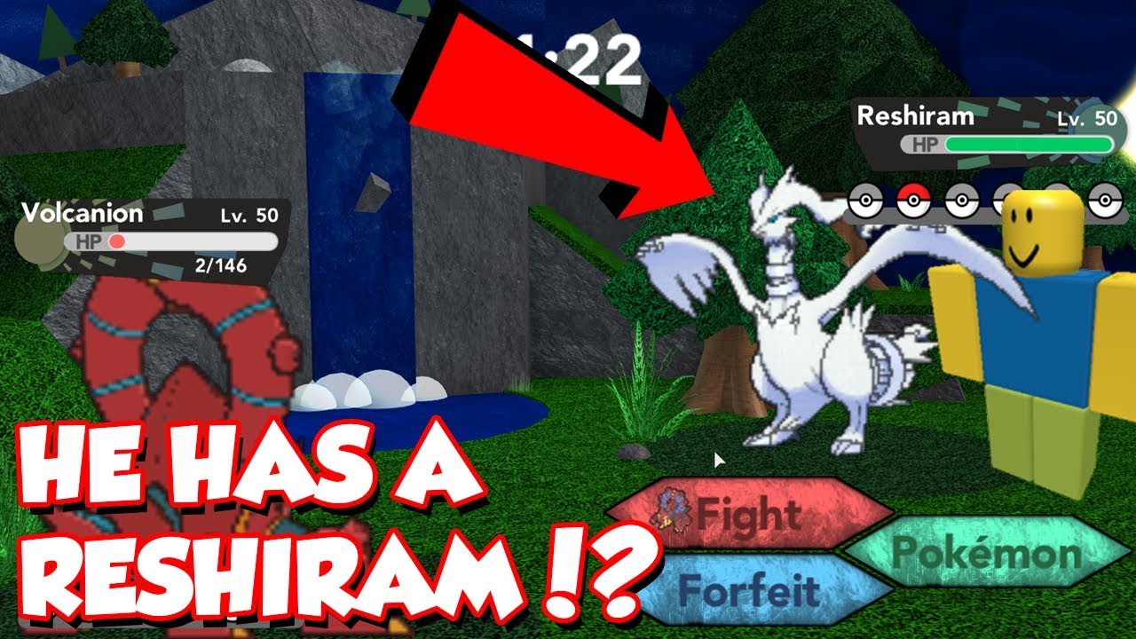 He Has A Reshiram In Pokemon Brick Bronze Not Clickbait Youtube