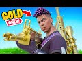 The *VAULTED* GOLD GUNS ONLY Challenge in Fortnite!