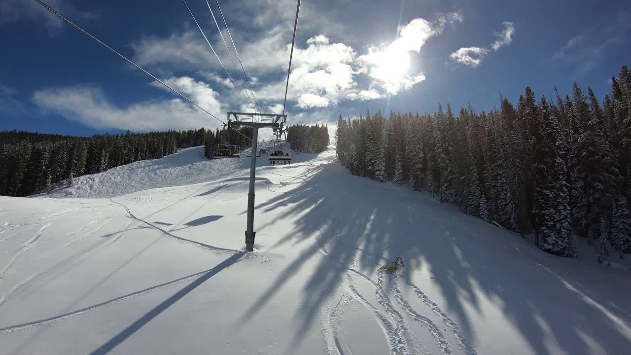Time lapse of Beaver Creek chairlift 4K YouTube