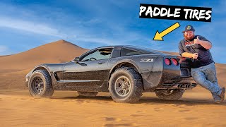 Testing My OffRoad Corvette On Sand dunes