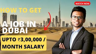 DUBAI JOBS 2023 - 2024 தமிழ் | How to apply for a job in Dubai? A step by step process