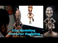 Clay modelling  character sculpting  polymer clay sculpting  clay sculpture  art instinct