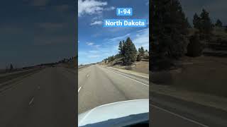 I-94 North Dakota. #truck #mountains #nature #usa