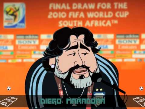 Africartoon 2010 - Maradona