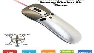 NewRice Wireless Presenter, 6 axis Gyro Sensing Wireless Air Mouse Review