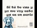 Jesse & Joy- ¿Con Quien Se Queda El Perro? (Letra)