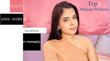 Top 5 High End Luxury makeup products to invest in | MAC | Smashbox | Bobby brown | Fashion Allure