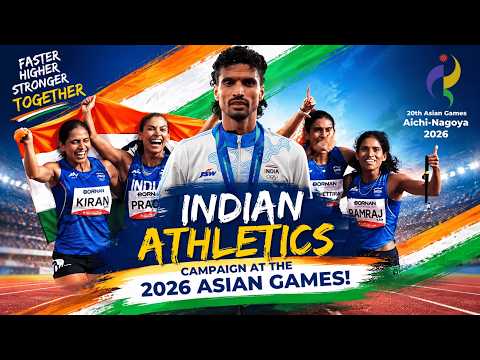 🔴 LIVE | Indian Athletics at the Asian Games 2026!