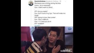 Engsub Theory of Love Kiss scene BTS