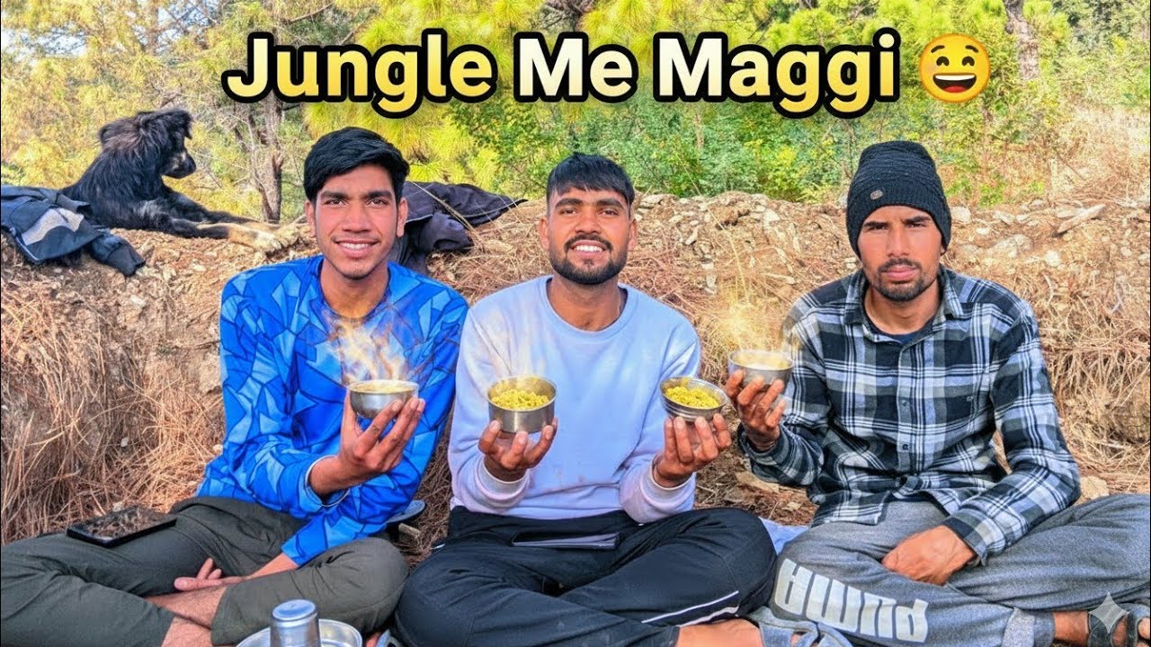 Hidden Place में दोस्तों संग मैगी बनाकर खाई 🤤