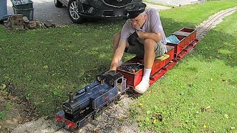 Steaming my 5" gauge loco 