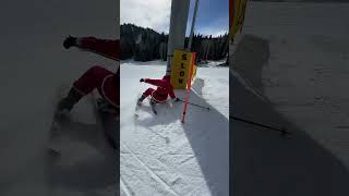 Skiing Santa! #skiseason #christmas