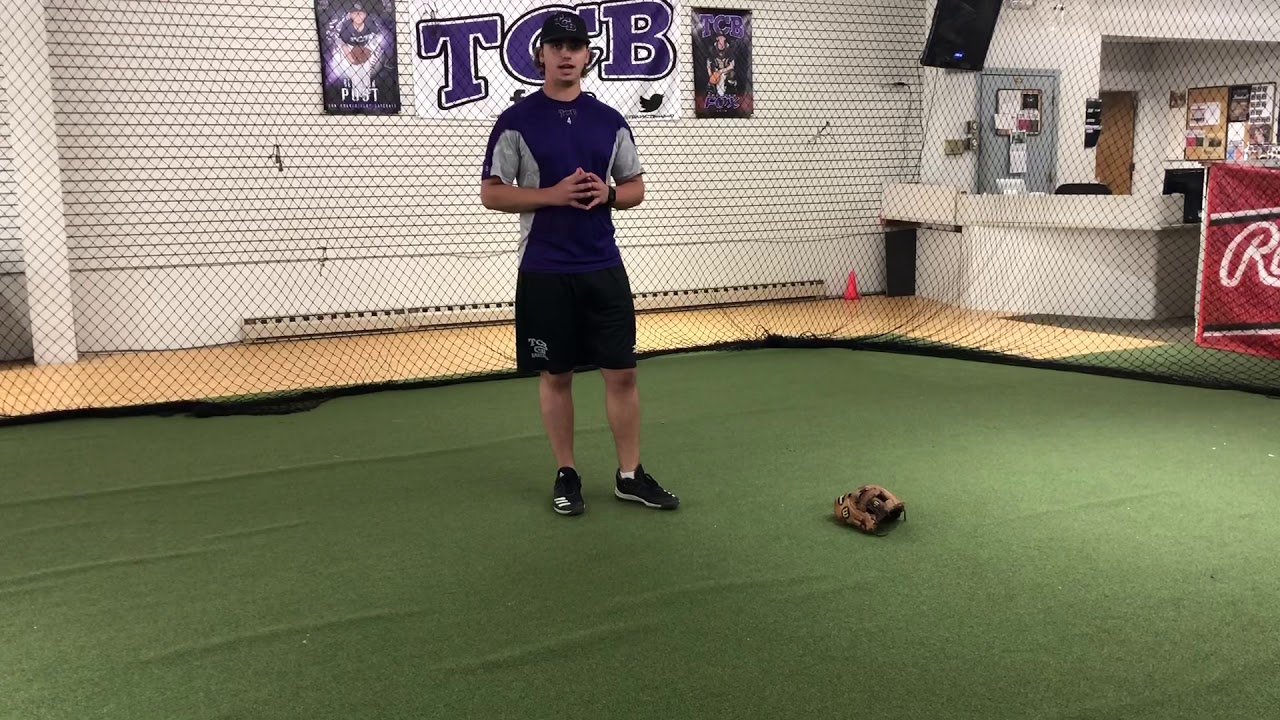 TCB Infield Barehand Shorthop Drill 2 (Backhand) - YouTube