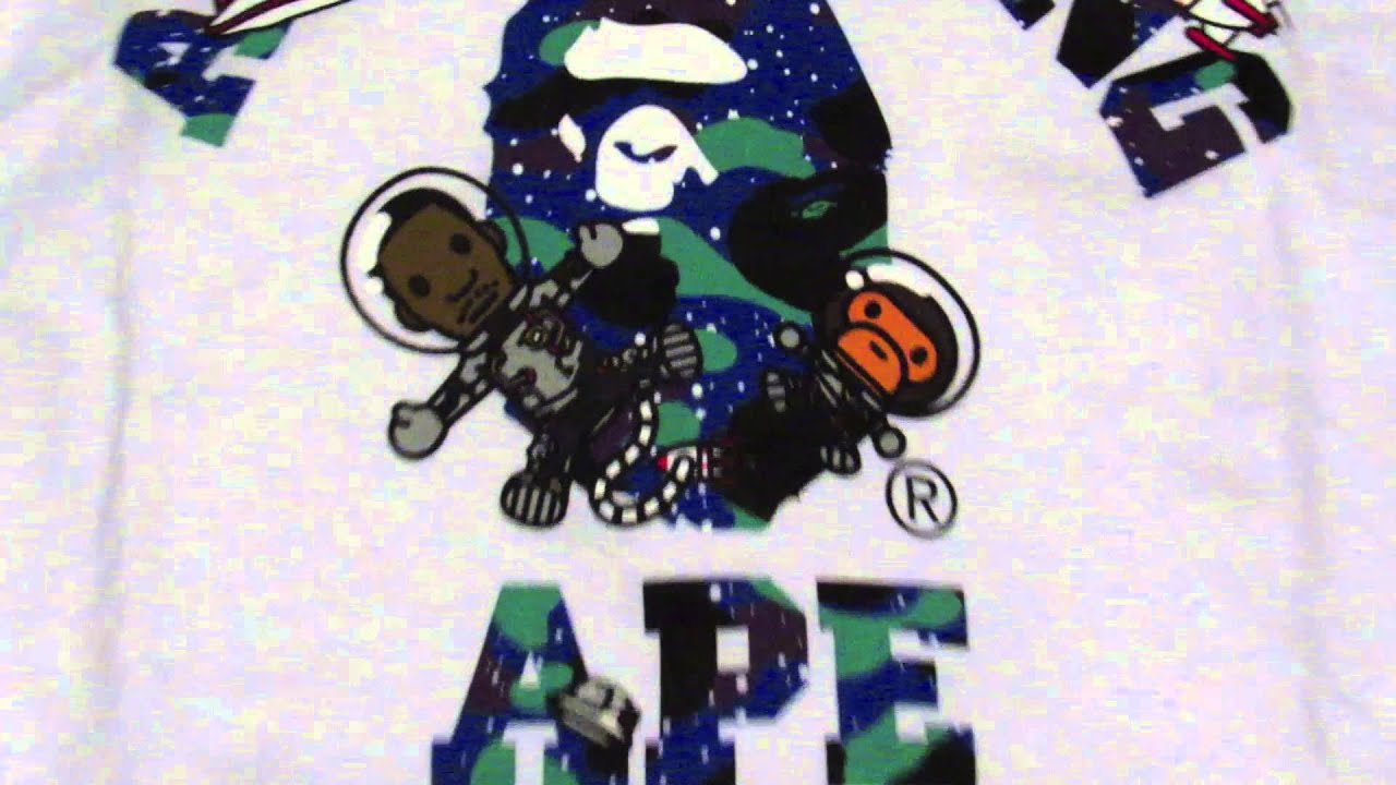 BAPE 10TH ANNIVERSARY NYC KID CUDI BIG SEAN COLLAB - YouTube