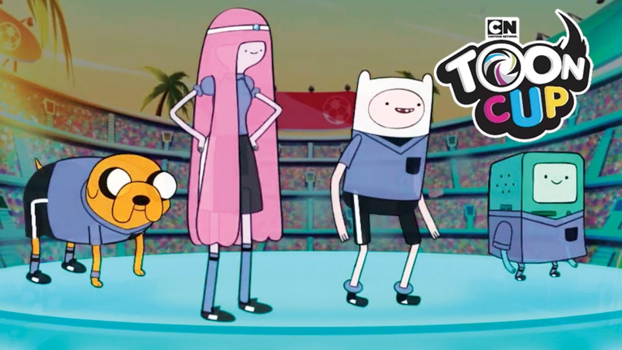 Toon Cup - Football Game - Play with Team Adventure Time Part 1 !