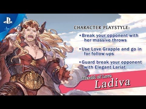 Granblue Fantasy Versus Ladiva Character Trailer PS4