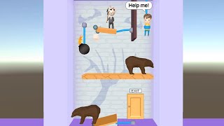 Rescue Cut - Rope Puzzle Game All Levels 151-200 screenshot 3