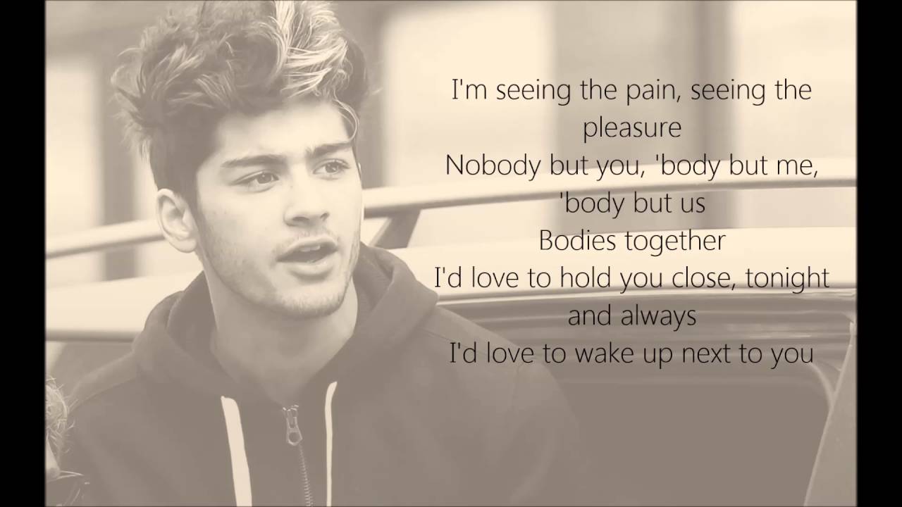 Zayn Pillowtalk lyric / letra HD YouTube