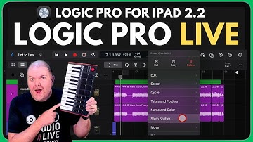 New Features in Logic Pro for iPad 2.2 | Live Q&A