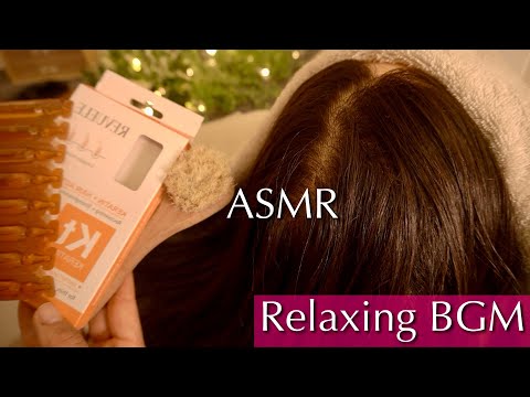 [ASMR+BGM🎶]  Hypnotic Scalp Care💤 with Keratin Ampoules | No Talking