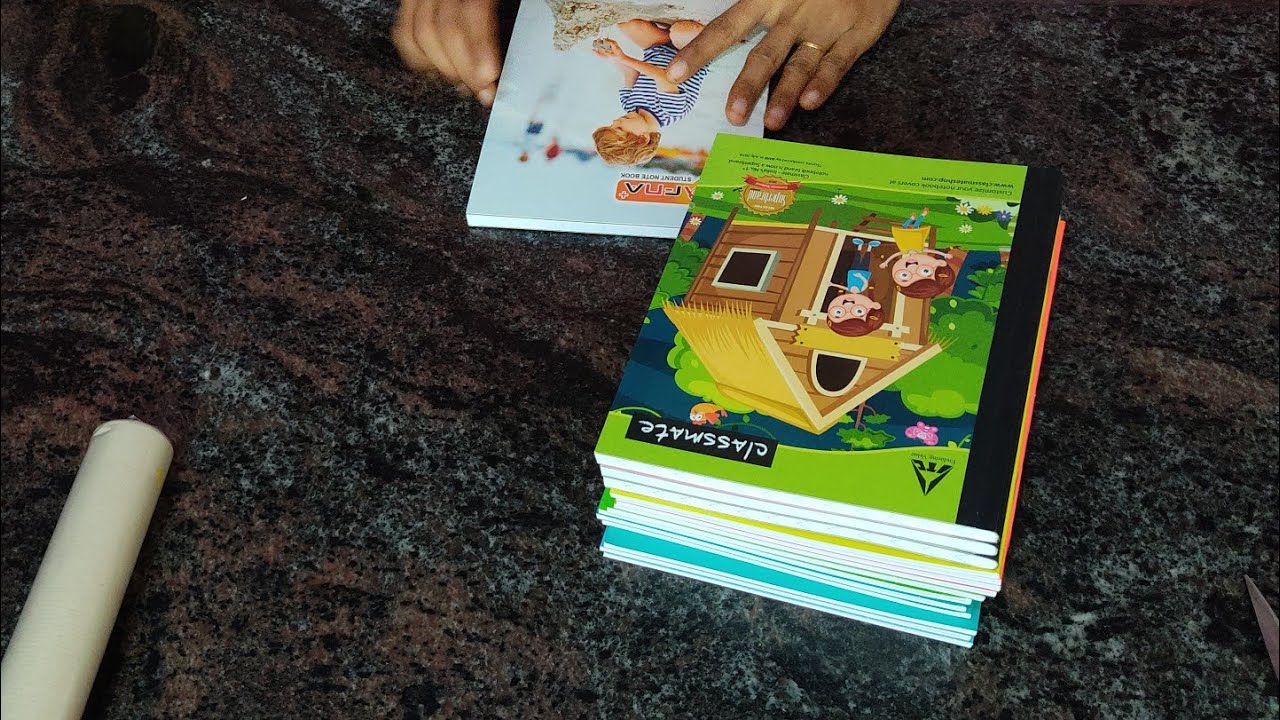  book Binding covering paking craft schoolday ideas YouTube