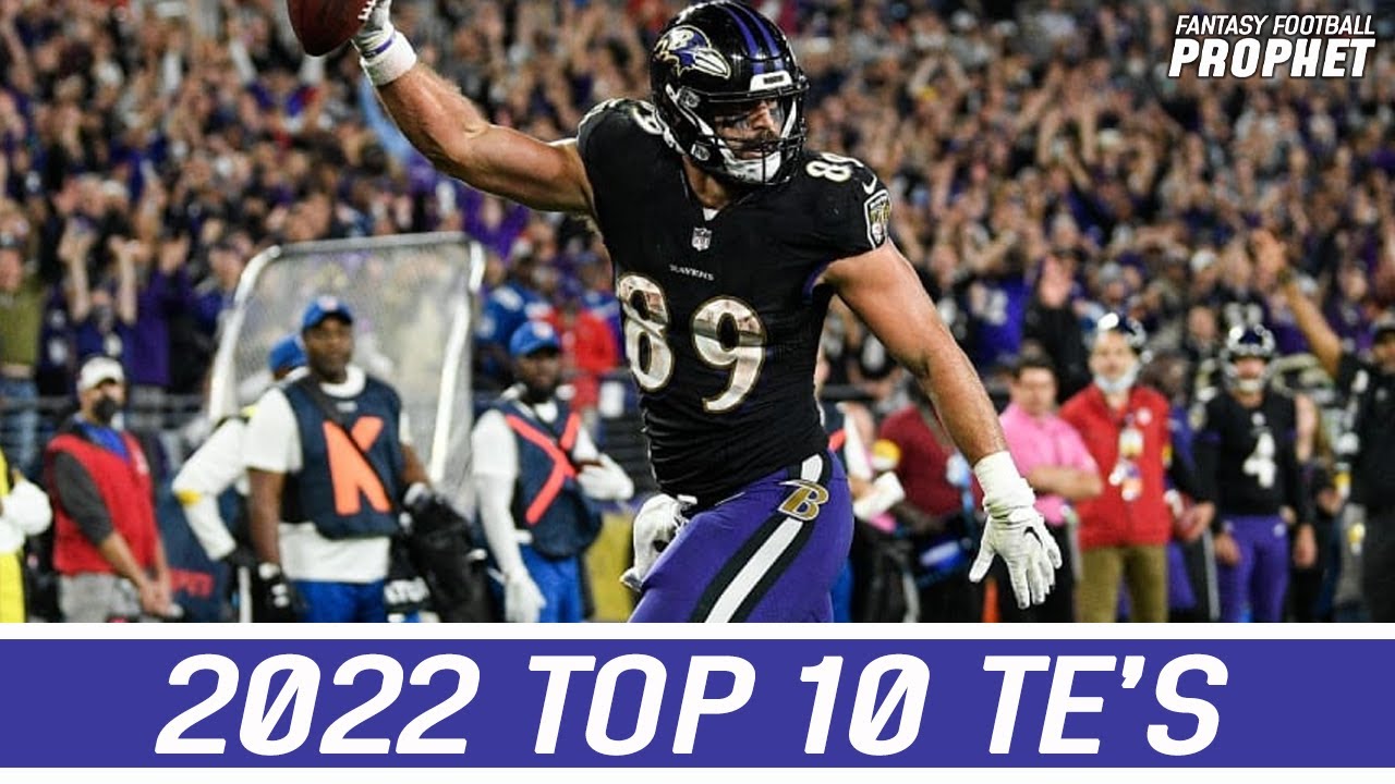 2022 Fantasy Football Rankings Top 10 Tight Ends YouTube