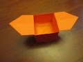 How to make an Origami Sanbo
