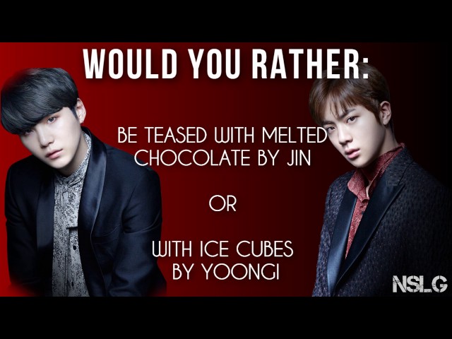 BTS would you rather Game!!