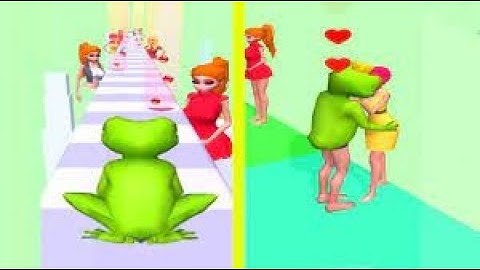 Frog Prince Rush All Level Gameplay Android, iOS Walkthrough Android Mobile Relaxing Game New Update