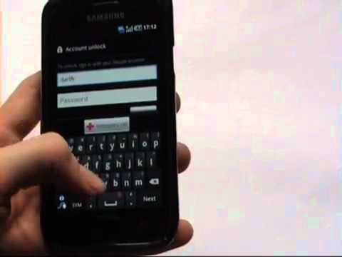 How To Unlock Samsung Galaxy S Too Many Pattern Attempts Youtube Flv Youtube