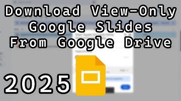 Hoe u beveiligde/alleen-bekijkbare Google Slide-bestanden van Google Drive kunt downloaden zonder...