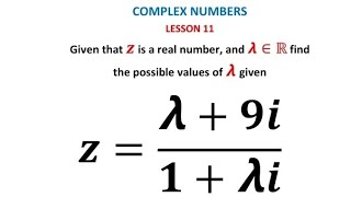 Equality of complex numbers example| Complex algebra| Further Pure Mathematics| A level maths 