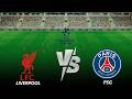 Liverpool vs PSG | UEFA League 2025/26 | Full Match Goal | Realistic eFootball Pes 26 Gameplay