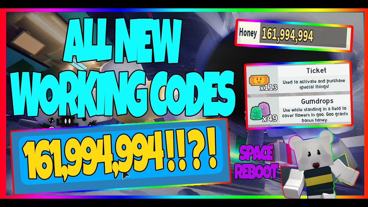 All 25 New Codes In Bee Swarm Simulator Roblox June 07 2020