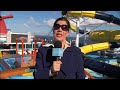 Amy Reports on the Carnival Cruise Water Slide!