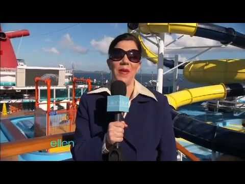 Amy Reports on the Carnival Cruise Water Slide!