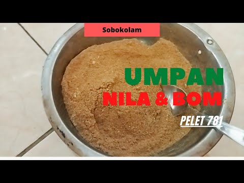 Racik Pelet Ikan Nila