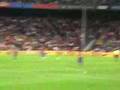 barca VS zaragoza 3rd goal live from camp- nou