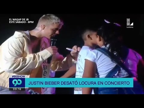 Justin Bieber desató la locura en concierto realizado en el Estadio Nacional (90Show) 06.04.2017