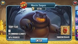 Teddy Fear For Free Monster Dungeon - Monster Legends