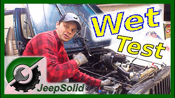 Jeep Compression Test: Wet compression test