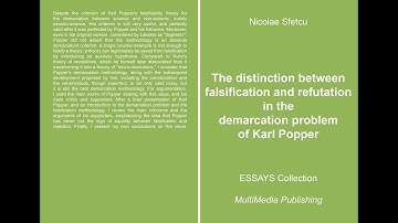 The distinction between falsification and refutation in the demarcation problem of Karl Popper