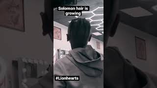 Solomon hair is growing !!! #Lionhearts #Shorts #fam