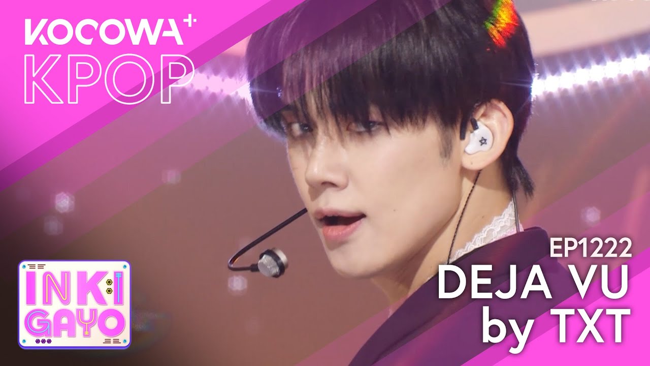 TXT - Deja Vu | SBS Inkigayo EP1222 | KOCOWA+ - YouTube