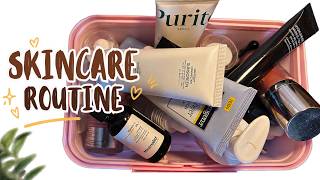 My Current Skincare Routine  | Products I Actually Use | Day 37/100 ❤️
