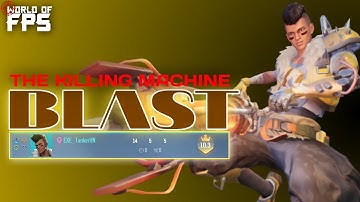 Blast Hyper Front Gameplay | The Killing Machine Gameplay Hyper Front (Valorant Mobile Clone?)