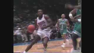 Rumeal Robinson 28 Points 12 Ast Vs. Hornets, 1992-93.